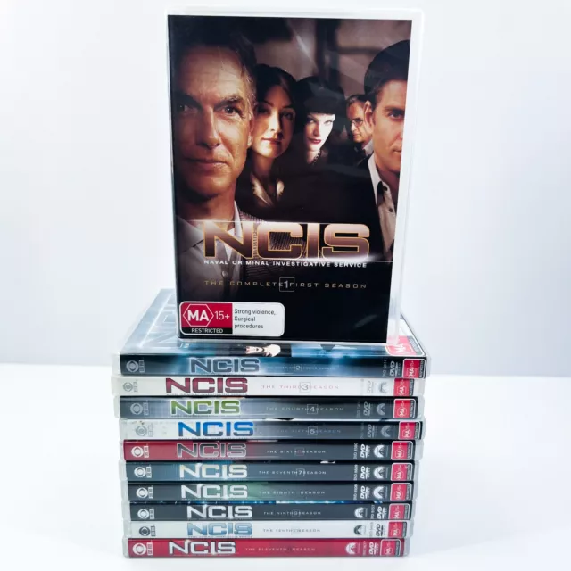 NCIS Series 1-11 (DVD, 2003) Mark Harmon TV Crime Season 1 2 3 4 5 6 7 8 9 10 11 2
