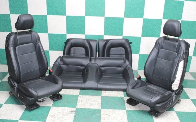 15-17 Mustang Coupe *-1 Bag* Heat Cool Leather Dual Power Bucket Seats Backseat 15-17 Mustang Coupe *-1 Bag* Heat Cool Leather Dual Power Bucket Seats Backseat