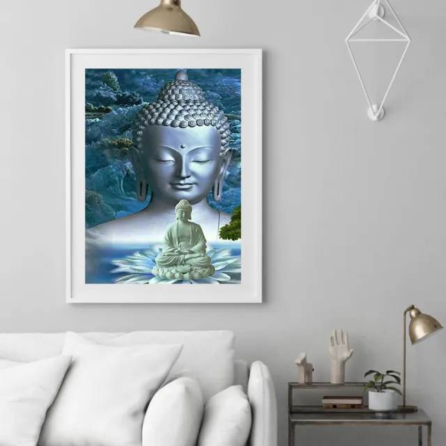 EY# 5D DIY Diamond Painting Kits Full Square Drill Buddha Mosaic Picture (FX691)