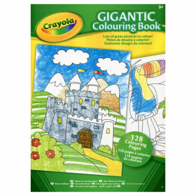 CRAYOLA A4 Libro da colorare gigante128 Pagine da colorareConsegna gratuita 