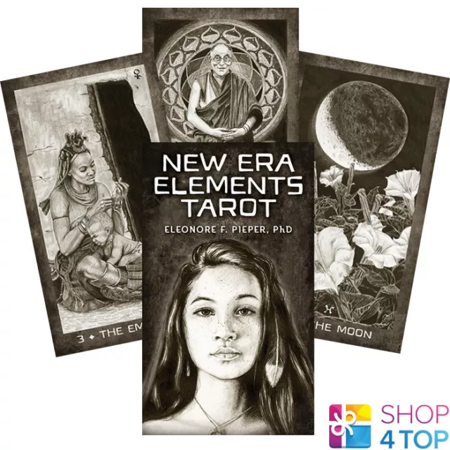 New Era Elements Tarot Karten Deck Feuer Wasser Luft Erde Us Games Systems Neu