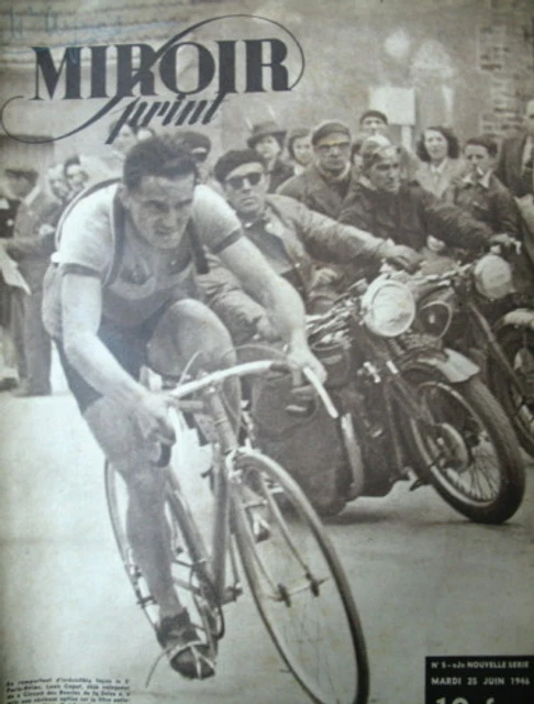 Foot Lille/O.m. Reims/Montpellier Cyclisme Pelissier N° 91 Miroir 351005917539