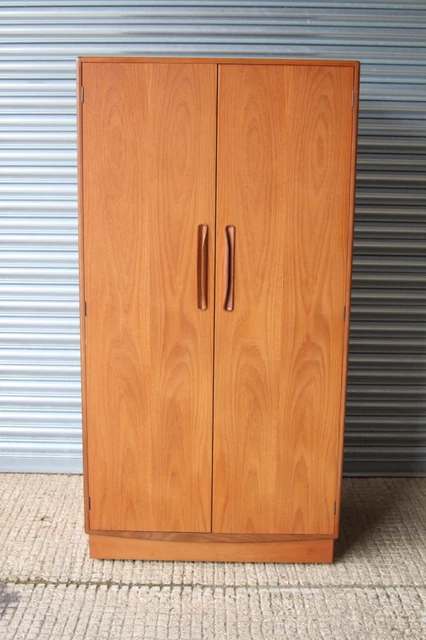 Mid Century Vintage Retro Teak Two Door G Plan Gplan Fresco Wardrobe