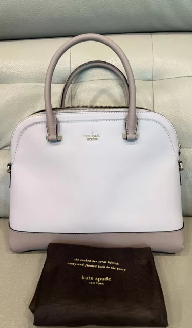 Kate Spade New York  Colorblock Satchel Handbag in Light Pink