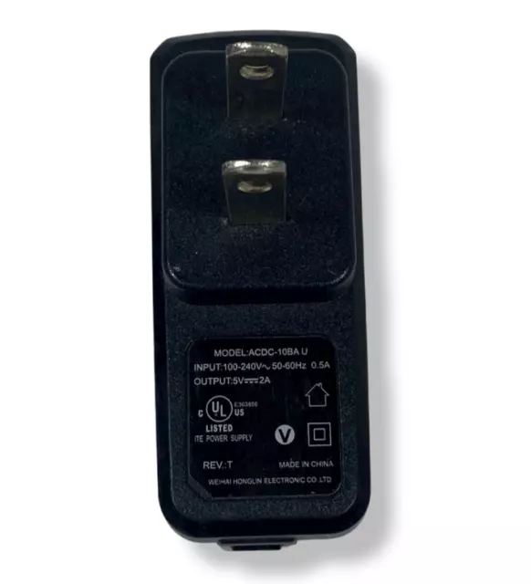 AC Adaptateur Chargeur 5V 2A (ACDC-10BA U) - Noir 2