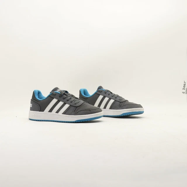 Baskets adidas Hoops D'Occassion Pointure : (Cod.SS3062) en Cuir Gris Femme