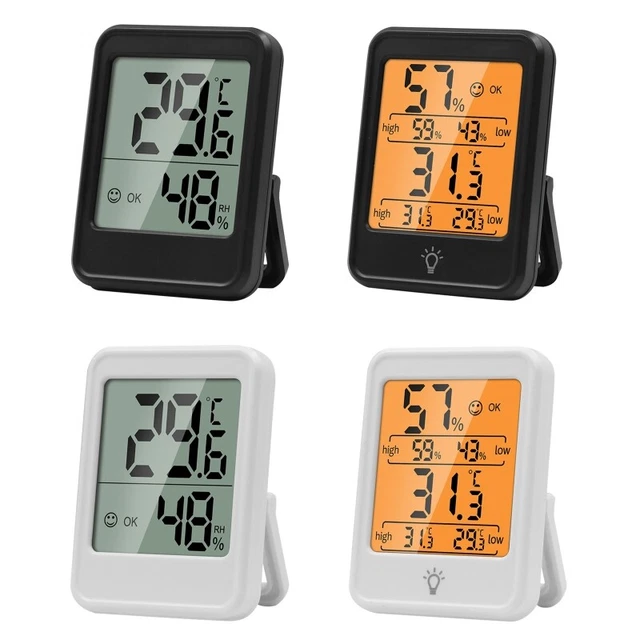 Room Thermometers Indoor Mini Indoor  Room Temperature Monitor Home
