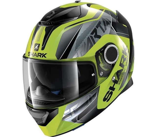 Shark Spartan 1.2 Karken HV YKK Yellow Black Black Full Face Helmet