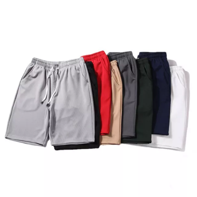 Pantalones Cortos De Culturismo Para Hombre Pantalones Cortos Deportivos De ”