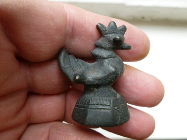 Antique Burma Burmese bronze opium weight, No 1
