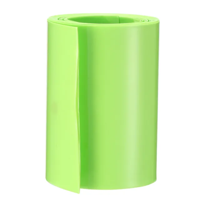 PVC Tubo termoretraibile tubo 65mm AA pellicola restringibile 2m verde
