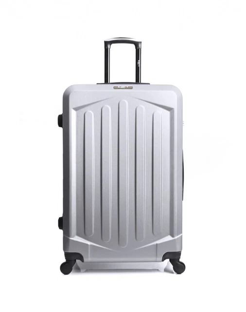 Valise Cabine Rigide NASA - 4 Roues - ABS Blanc - Taille Cabine Max 56cm - Neuf