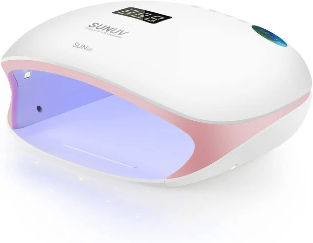 Sèche-Ongles Lampe UV LED Ongle Professionnel 48W Portable Séchoirs À Ongles FR
