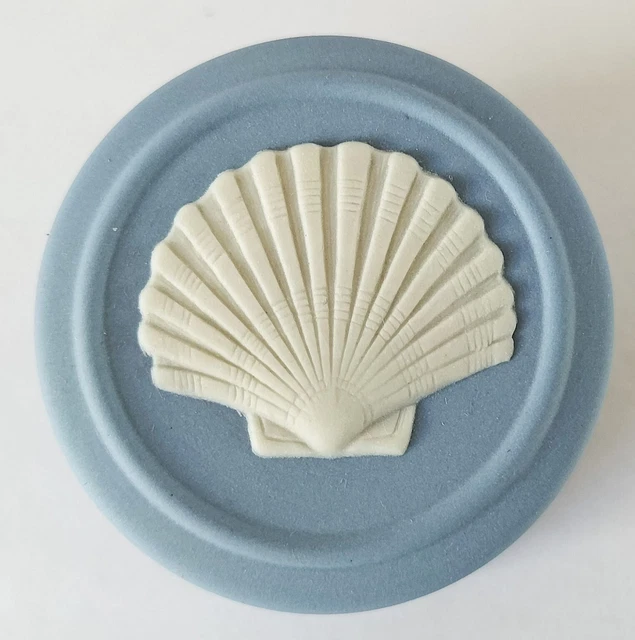 Wedgwood Bleu - Coquillage Pilule Boîte