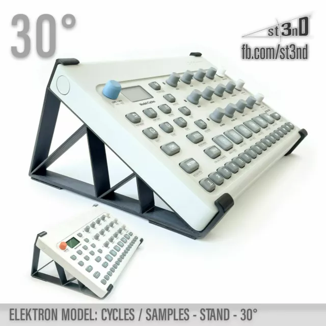 MODÈLE ELEKTRON CYCLES / SUPPORT D'ÉCHANTILLONS 30 ° - Imprimé 3D - 100%...