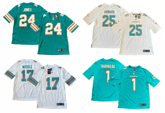 Miami Dolphins NFL Jersey Men's Nike American Football Top - New