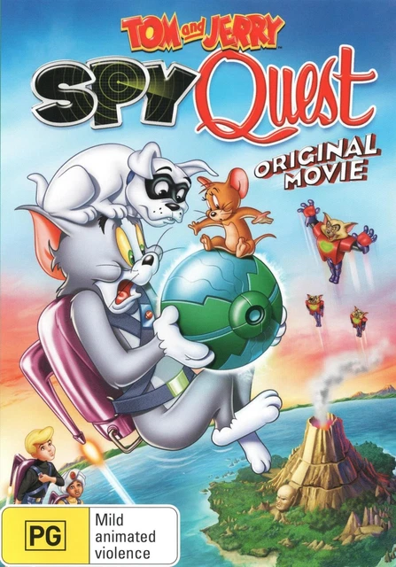 TOM AND JERRY Spy Quest Original Movie Region 4 DVD New