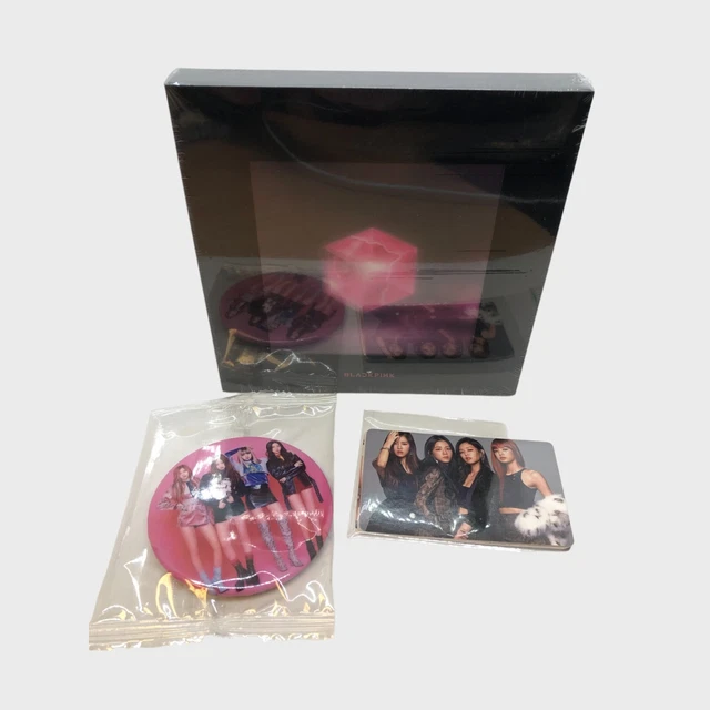 BLACKPINK Square Up 1er Mini Álbum (Versión Black) – CD + Photobook + Tarjetas Extra – Cuenta Para Hanteo Y Gaon