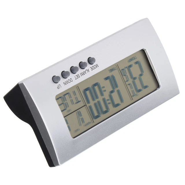 Indoor Thermometer Multifunctional Temperature Monitor Compact Real Time