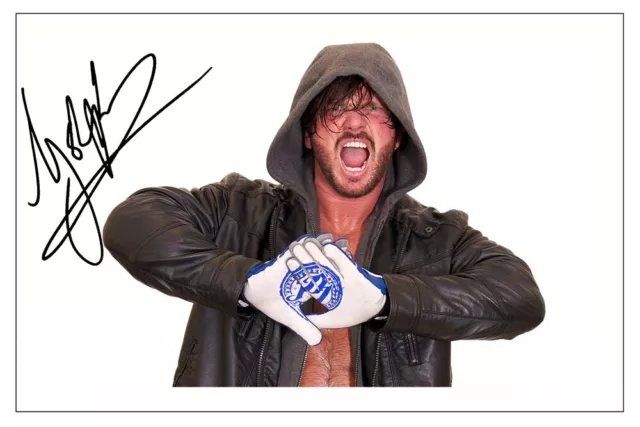 AJ STYLES Signed Autograph 6x4  PHOTO Fan Gift Print Signature WWE Wrestling