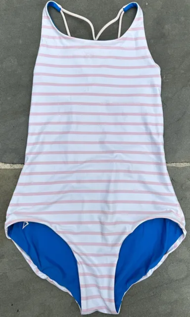 Ivivva  Lululemon Girls Swim One Piece Swimsuit Size 12 Bathing Suit reversible