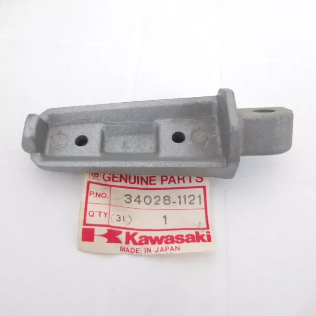 per kawasaki zx600 ninja 85 89  pedana passeggero sinistra footrest left rear