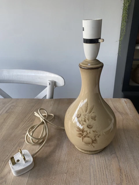 Vintage  Denby Memories Table Lamp 12” PAT Tested