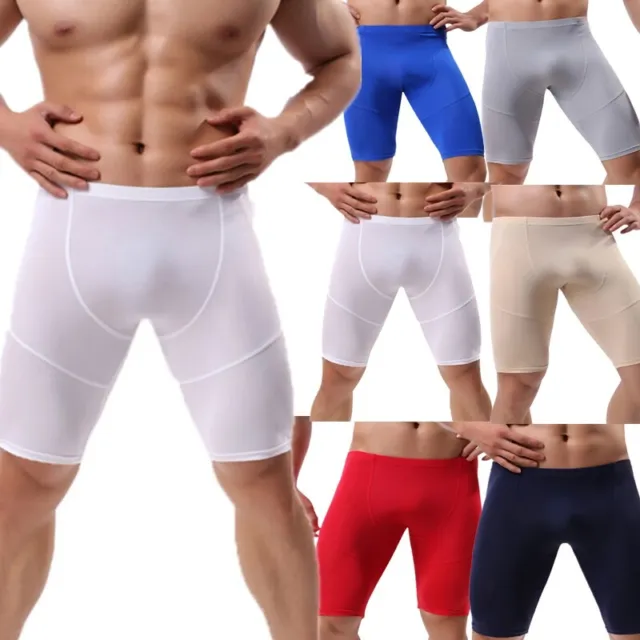 Pantaloncini a compressione uomo pantaloni bodybuilding collant yoga。