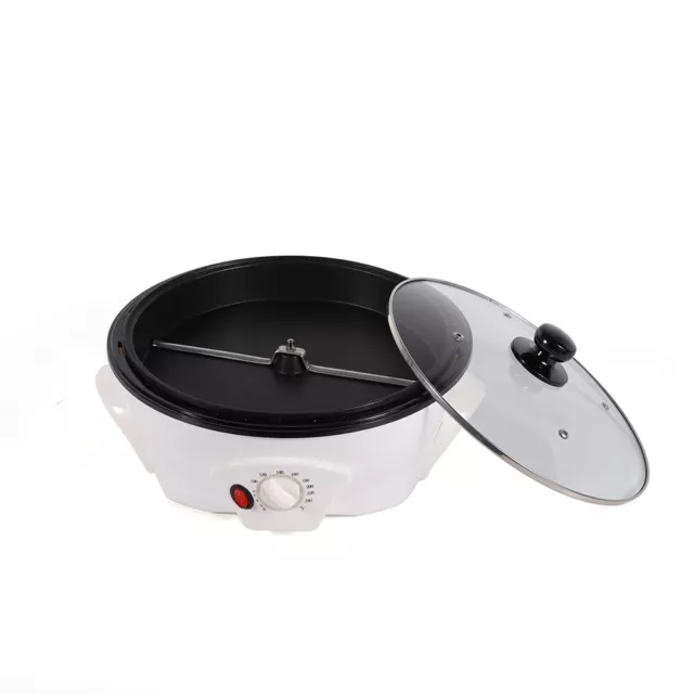 110V Electric Home Coffee Roaster Coffee Bean Roasting Baking Machine 800W