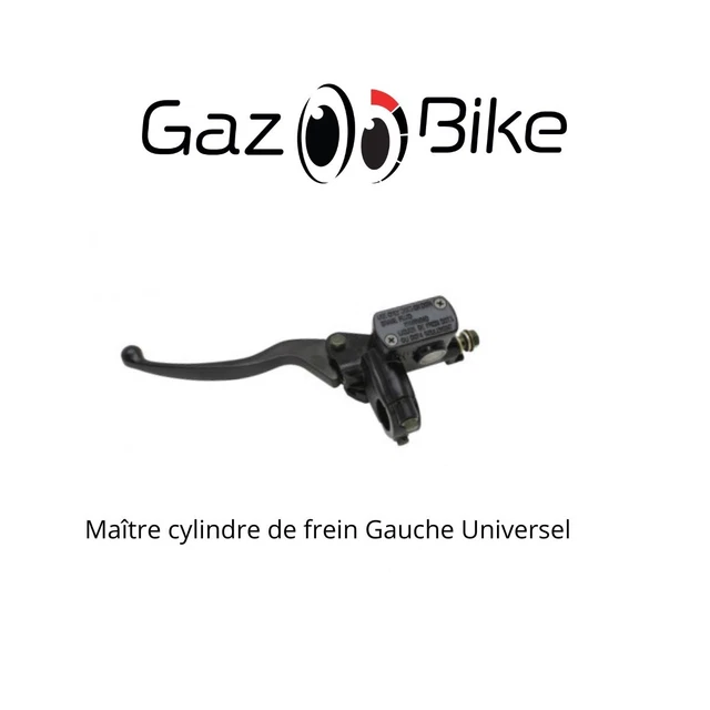 Maître Cylindre De Frein Avant Droit Universel Noir  Avec Contacteur De Stop P 636354