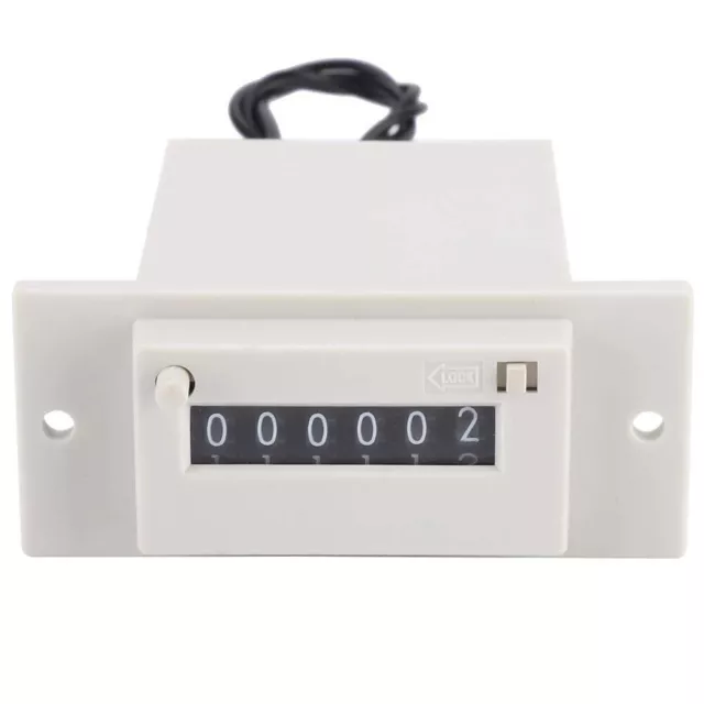 CSK6-YKW/NKW AC220V Electromagnetic Counter 6-Digit 0-999999 Pulse Counter