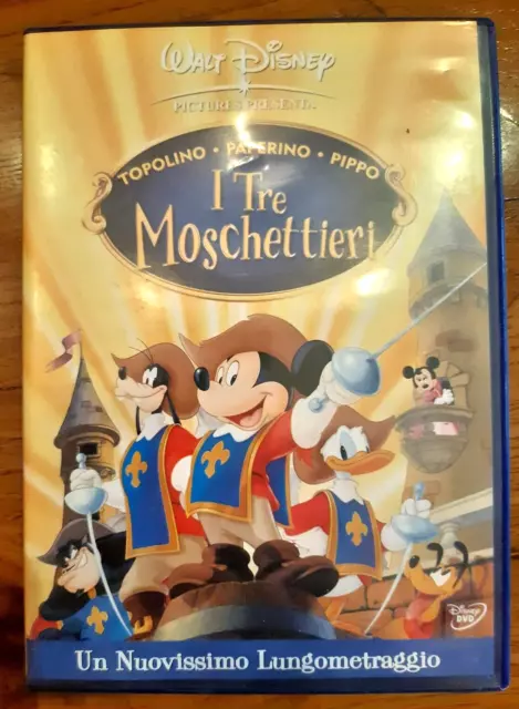 I Tre Moschettieri (Topolino / Paperino / Pippo) - Dvd Originale Disney