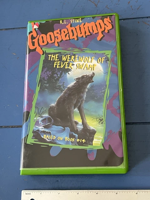 GOOSEBUMPS - THE Werewolf of Fever Swamp VHS 1997 Video Tape 90s Green ...