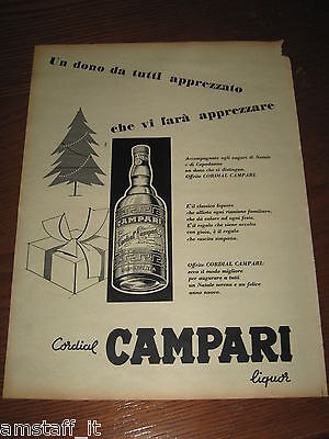 *162=Cordial Campari Liquor=Anni '50=Pubblicita'=Advertising=Werbung=