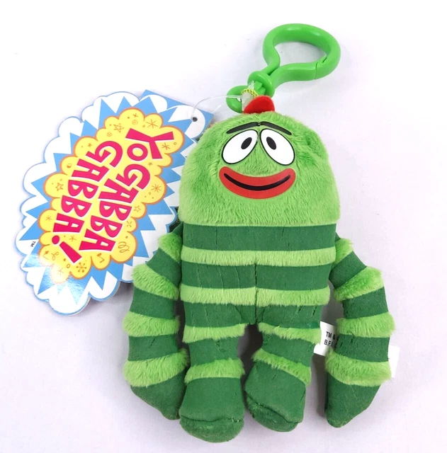 YO GABBA GABBA Brobee plush soft toy Small Flawed $9.99 - PicClick AU