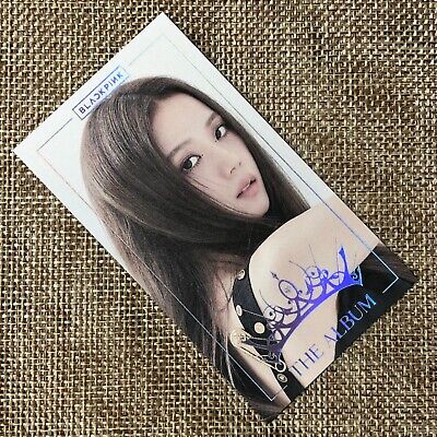 BLACKPINK JISOO [ THE ALBUM YG Pre Order Benefit Official Photocard ] New /+Gift 3