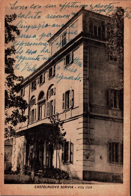 Alessandria Castelnuovo Scrivia Villa Ova F. Grande  spedita