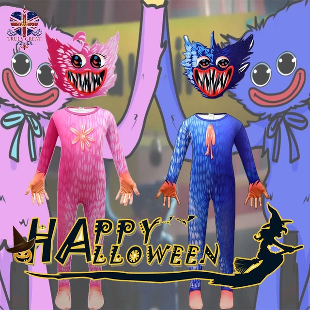 Huggy Cosplays 🎃HALLOWEEN COSPLAY COSTUME Poppy Playtime Huggy Wuggy Kids Party Fancy ...