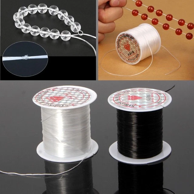 Elastischer dehnbarer Perlenfaden Armbandschnur für die Schmuckherstellung DIY