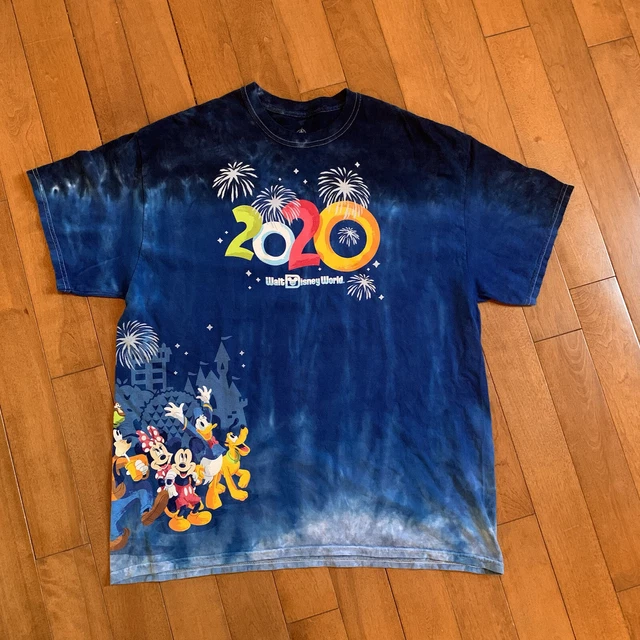Walt Disney 2020 Parks  Tye Dye Cast XL T shirt