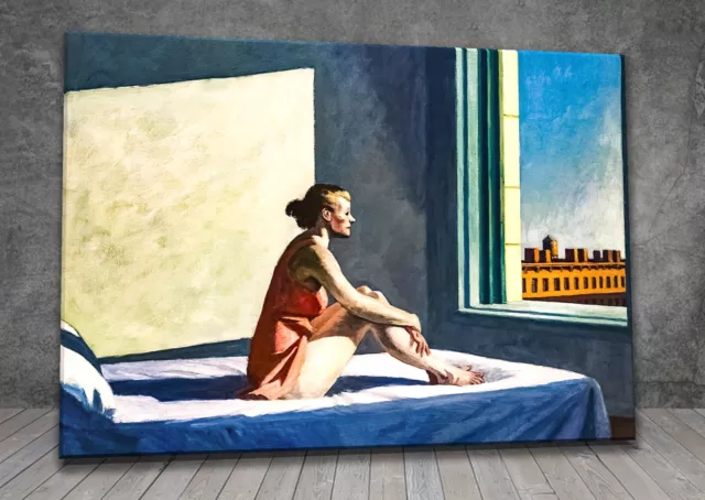 Edward Hopper Morning Sun CANVAS PAINTING ART PRINT 1330X