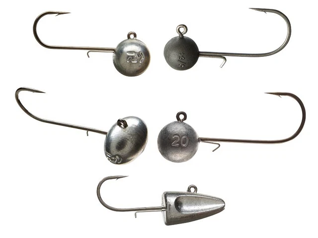 Daiwa D'Jig Jigkopf Jighead Football Jig, Jighead SS round, Darting, Tournament