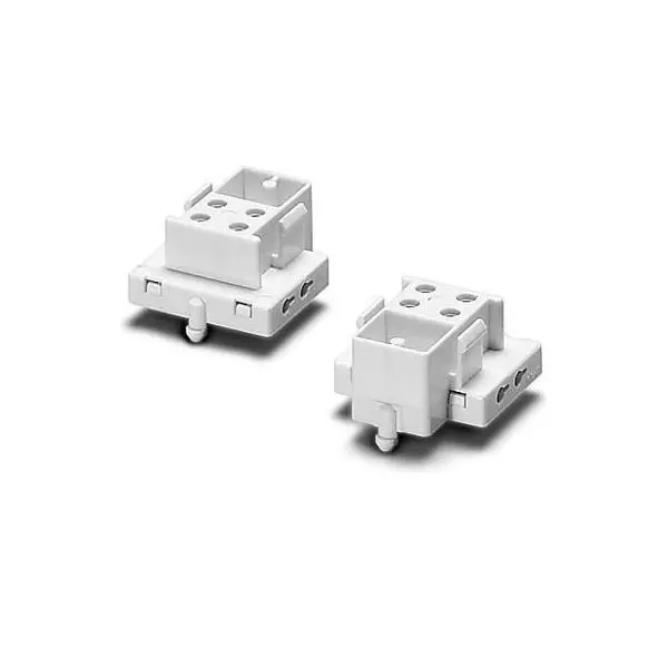 Montaggio Houben GR10q 108933 bianco portalampada attacco in plastica