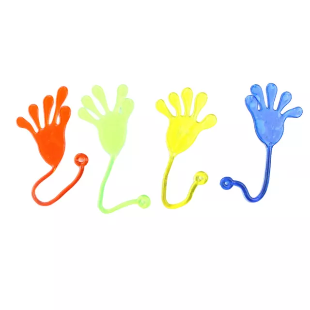 18 Pcs Sticky Hands Party Favors for Kids Child Nostalgia Soft Rubber