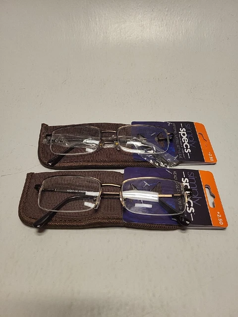 Lote de 2 gafas Simply Specs MY1221 Hal BRN +2,50 (lote de 2)