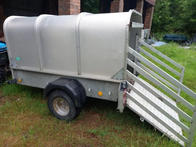 used iford williams livestock trailer p6 with no vat to pay