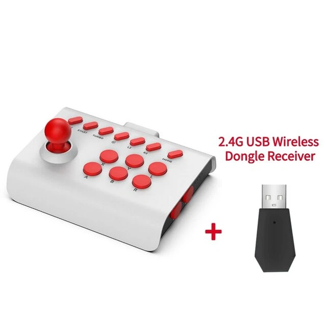 Joystick 3 Connection Modes Arcade Controller Turbo for Switch/Ps4/Ps3