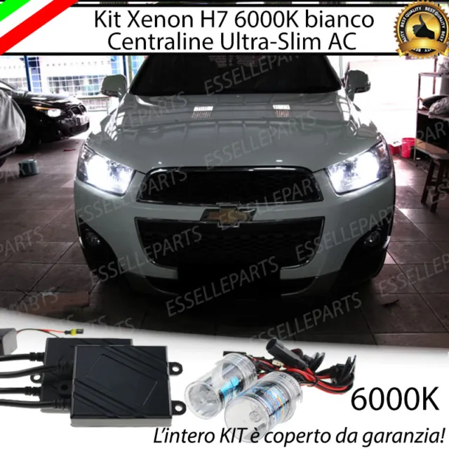 Kit Xenon Xeno H7 6000K 35W Ac Specifico Chevrolet Captiva No Error 2006 In Poi
