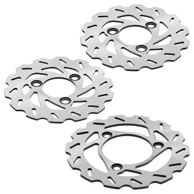 Front Rear Brake Disc Rotors For Suzuki LTR450 Quadracer 450 LT-R450Z 2x4 06-11