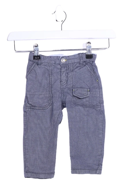 Pantaloni di stoffa Chicco bambini blu taglia 80